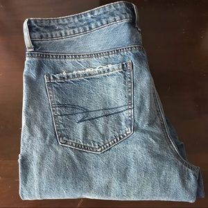 American Eagle Tomgirl jeans. Size 8 short.